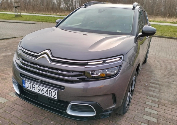 Citroen C5 Aircross cena 91500 przebieg: 79000, rok produkcji 2019 z Trzebnica małe 92